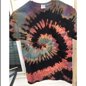 Galaxy Bleached #tie-dye t-shirt